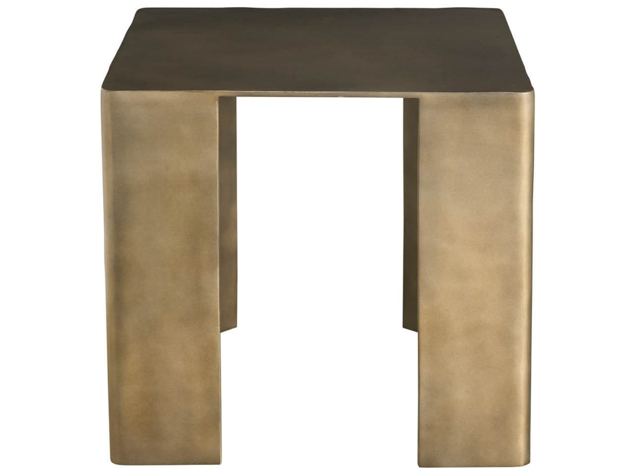 Eclipse Black Nickel End Table