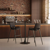 Desi Black Barstool (Set of 2)
