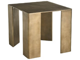 Eclipse Black Nickel End Table