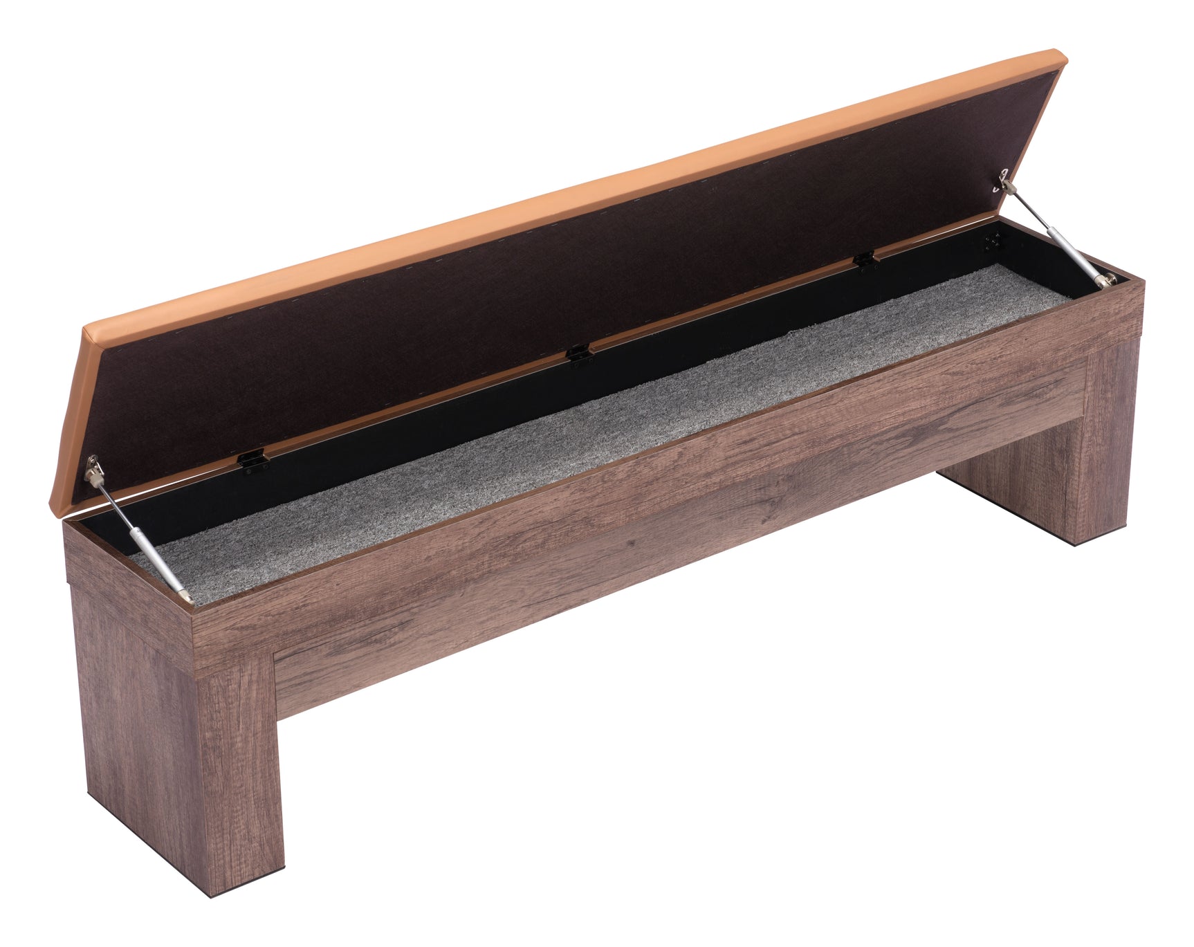 Bonker Brown Storage Bench (Set of 2)