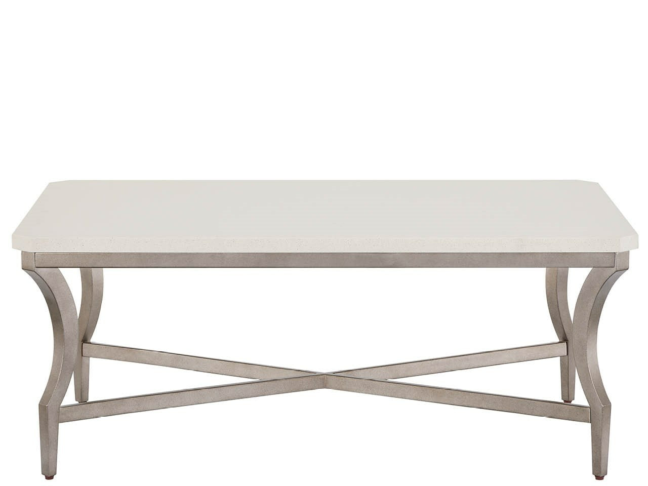 Birchaven Aged Pewter/White Cocktail Table