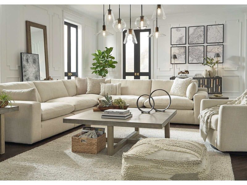 Elyza Linen Modular Sectional Units Create your own Style - Ornate Home