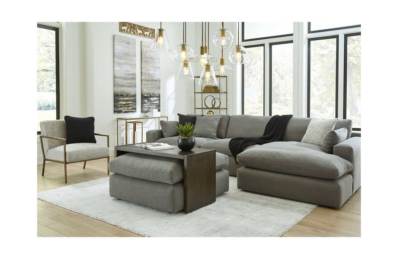 Elyza Smoke Modular Sectional Units Create your own Style - Ornate Home