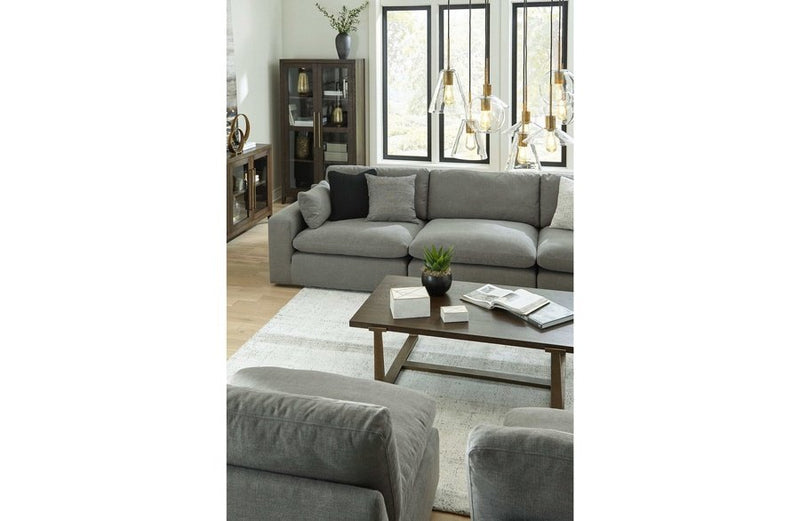 Elyza Smoke Modular Sectional Units Create your own Style - Ornate Home