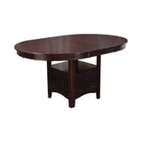 Lavon Espresso Dining Table w/ Storage - Ornate Home