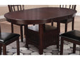 Lavon Espresso Dining Table w/ Storage - Ornate Home