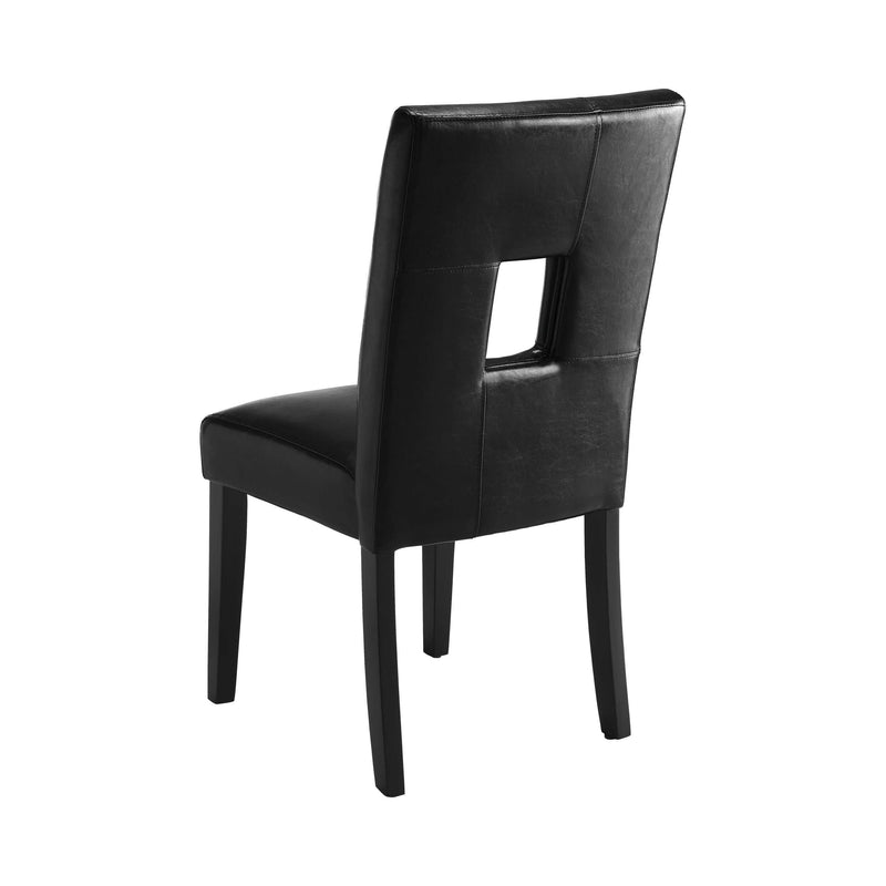 Anisa Black Dining Chairs (Set Of 2) - Ornate Home