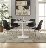 Lowry White Round Dining Table - Ornate Home