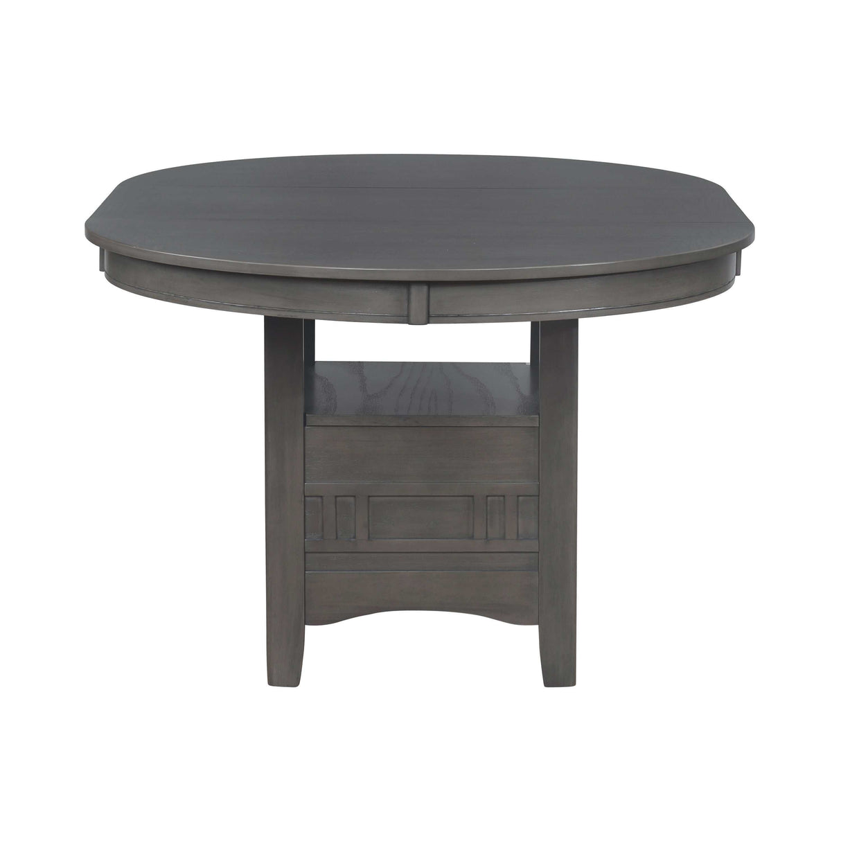 Lavon Medium Grey Dining Table w/ Storage - Ornate Home