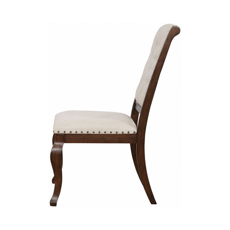 Brockway - Cream & Antique Java - Side Chair  (Set Of 2) - Ornate Home