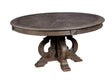 Arcadia Rustic Natural Tone Dining Table - Ornate Home