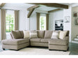 Creswell Stone 2pc Sectional w/ LAF Corner Chaise - Ornate Home