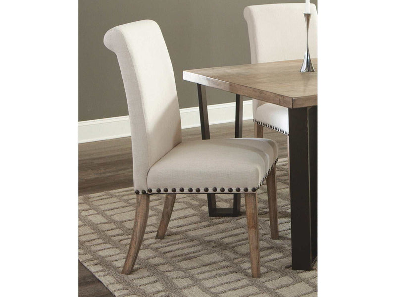 Florence - Rustic Smoke And Grey -  Side Chairs  (Set Of 2) - Ornate Home