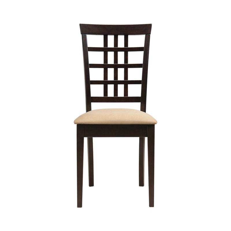 Kelso Cappuccino & Tan Dining Chairs (Set Of 2) - Ornate Home