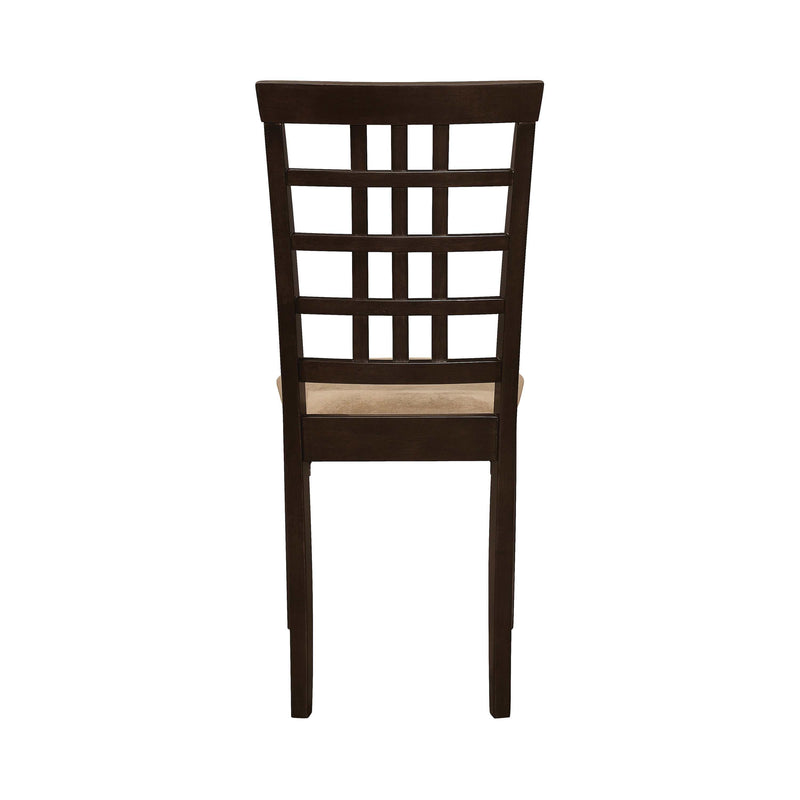 Kelso Cappuccino & Tan Dining Chairs (Set Of 2) - Ornate Home