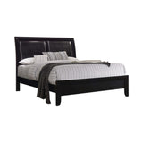 Briana Black 4pc California King Bedroom Set - Ornate Home