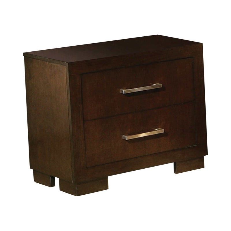 Jessica Cappuccino Nightstand - Ornate Home