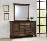 Franco Burnished Oak Dresser - Ornate Home