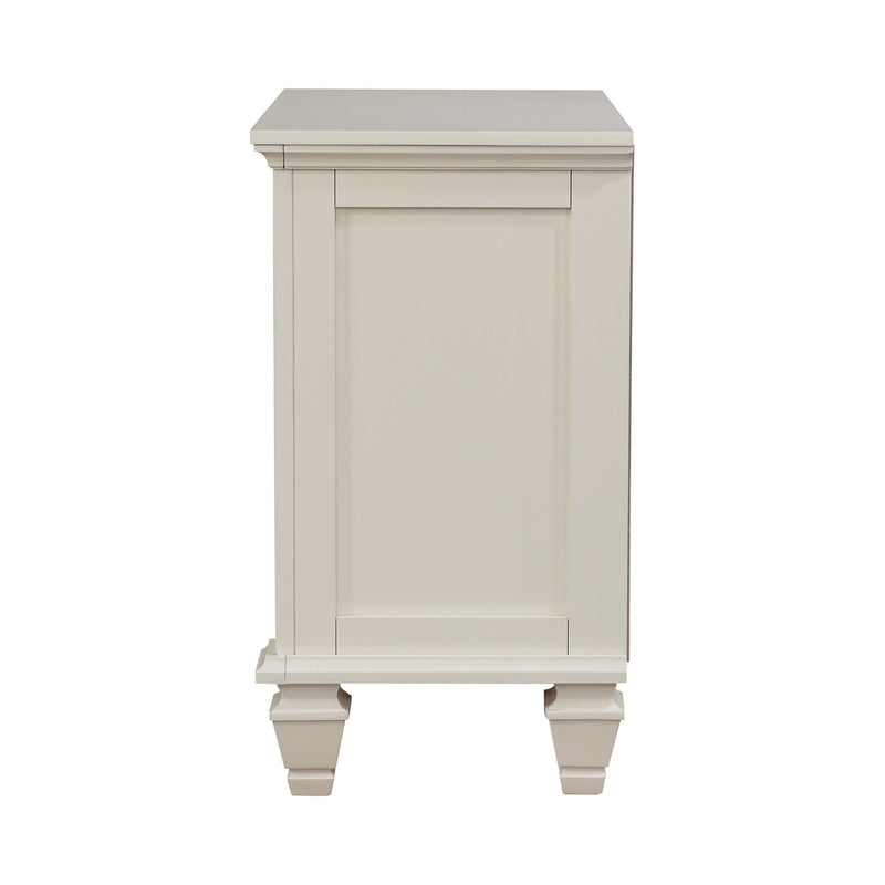 Sandy Beach White Nightstand - Ornate Home