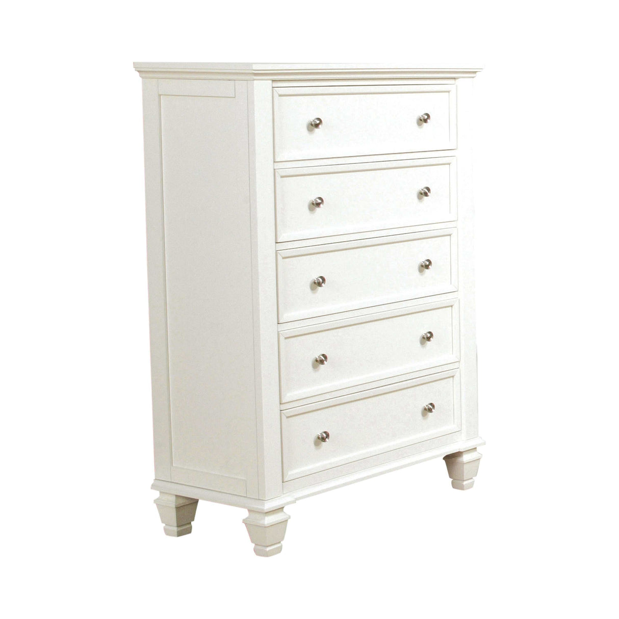 Sandy Beach White Chest - Ornate Home