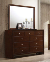 Serenity Rich Merlot Dresser Mirror - Ornate Home