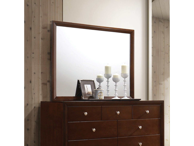 Serenity - Rich Merlot - Dresser Mirror - Ornate Home