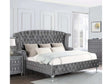 Deanna Grey California King Bed - Ornate Home