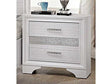 Miranda White Nightstand - Ornate Home