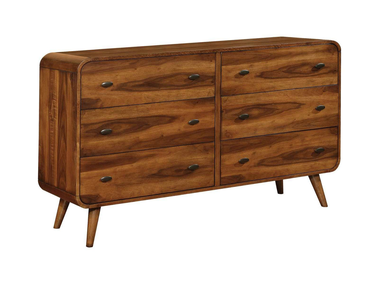 Robyn Dark Walnut Dresser - Ornate Home