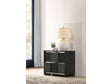 Blacktoft Black Nightstand - Ornate Home