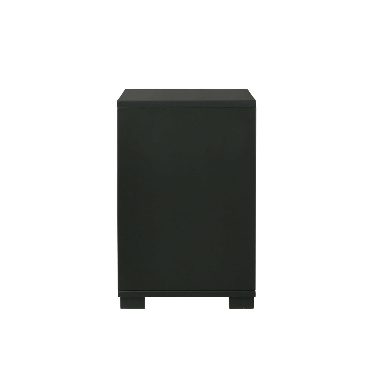 Blacktoft Black Nightstand - Ornate Home