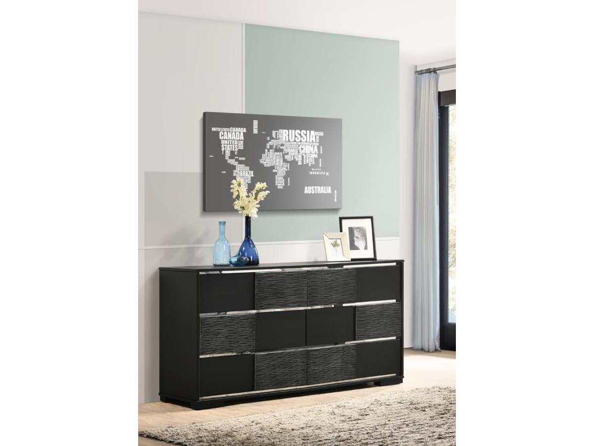 Blacktoft Black Dresser - Ornate Home