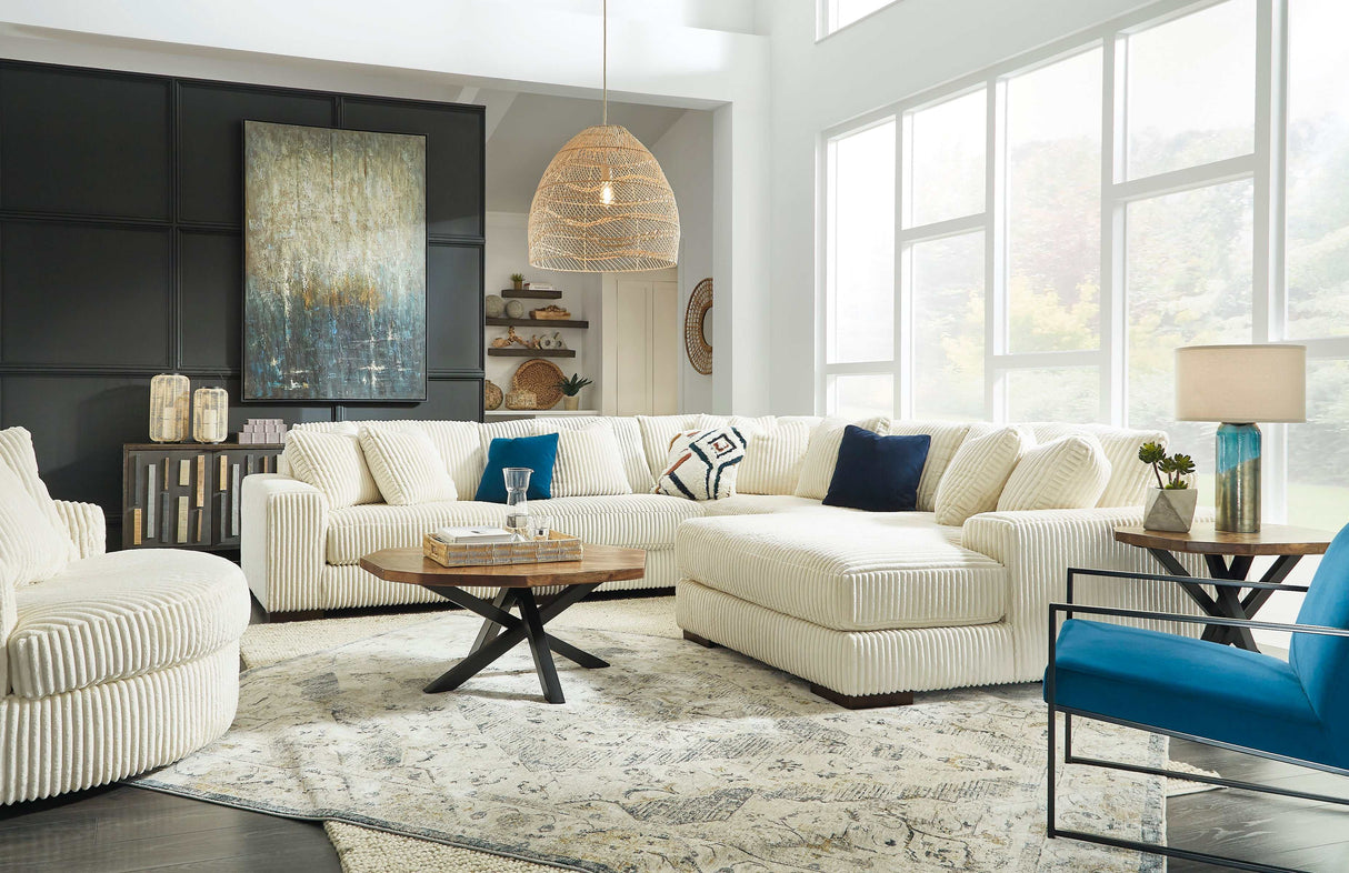 Lindyn Ivory Modular Sectional Units - Create your own Style - Ornate Home