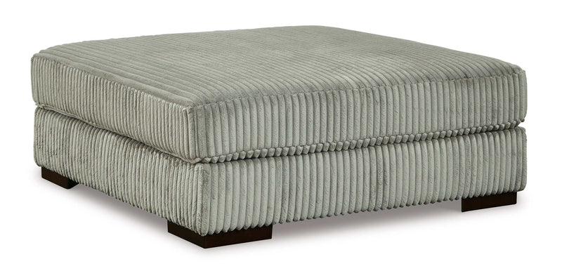 Lindyn Fog Oversized Accent Ottoman - Ornate Home