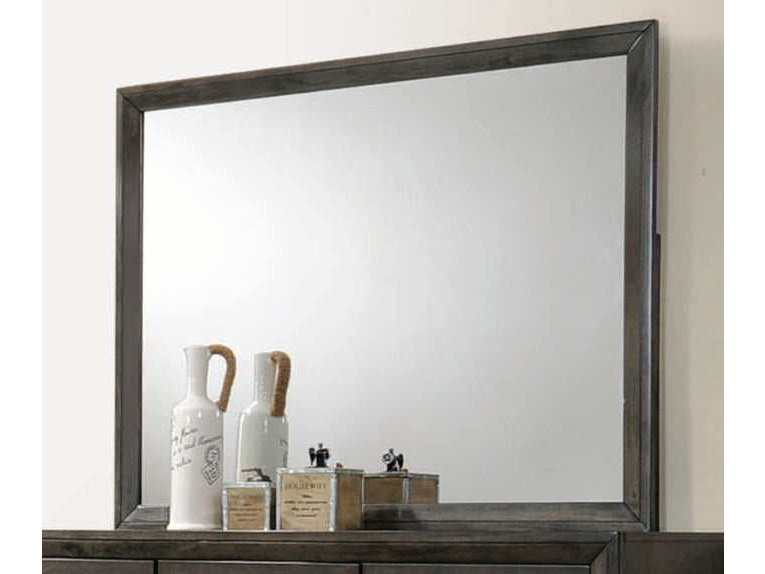 Serenity - Mod Grey - Rectangular Dresser Mirror - Ornate Home