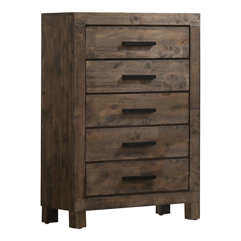 Woodmont Rustic Golden Brown Chest - Ornate Home