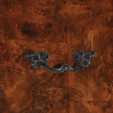 Exeter Dark Burl & Dark Brown Queen Bed - Ornate Home