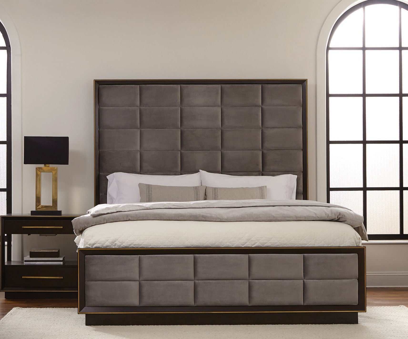 Durango Smoked Peppercorn & Grey California King Bed - Ornate Home