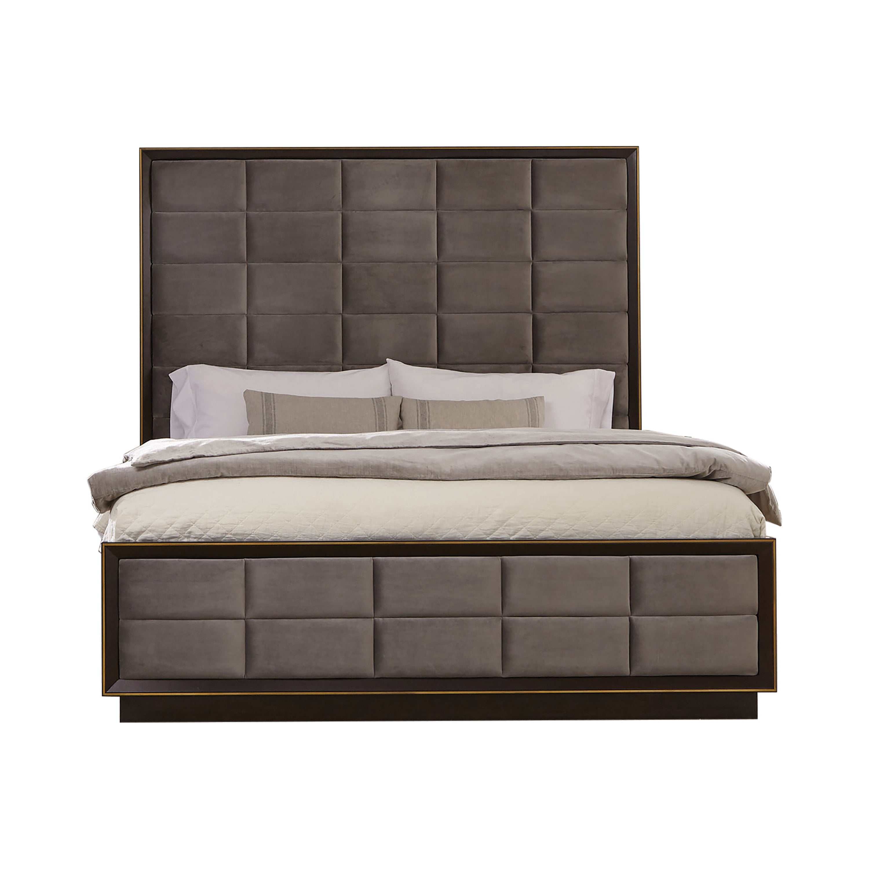 Durango Smoked Peppercorn & Grey Queen Bed - Ornate Home