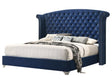 Melody Pacific Blue Eastern King Bed - Ornate Home