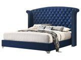 Melody Pacific Blue Eastern King Bed - Ornate Home