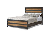 Dewcrest Caramel & Licorice Queen Panel Bed - Ornate Home