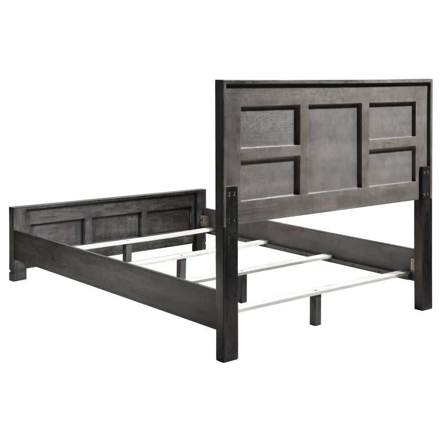 Lorenzo Dark Grey Queen Bedroom Set - Ornate Home