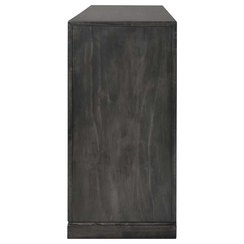 Lorenzo Dark Grey Dresser - Ornate Home