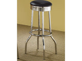 Cleveland Chrome Bar Stool (Set Of 2) - Ornate Home