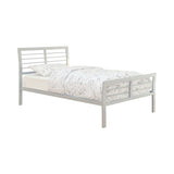 Cooper Silver Metal Queen Bed - Ornate Home