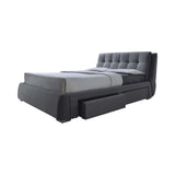 Fenbrook Grey Queen Storage Bed - Ornate Home