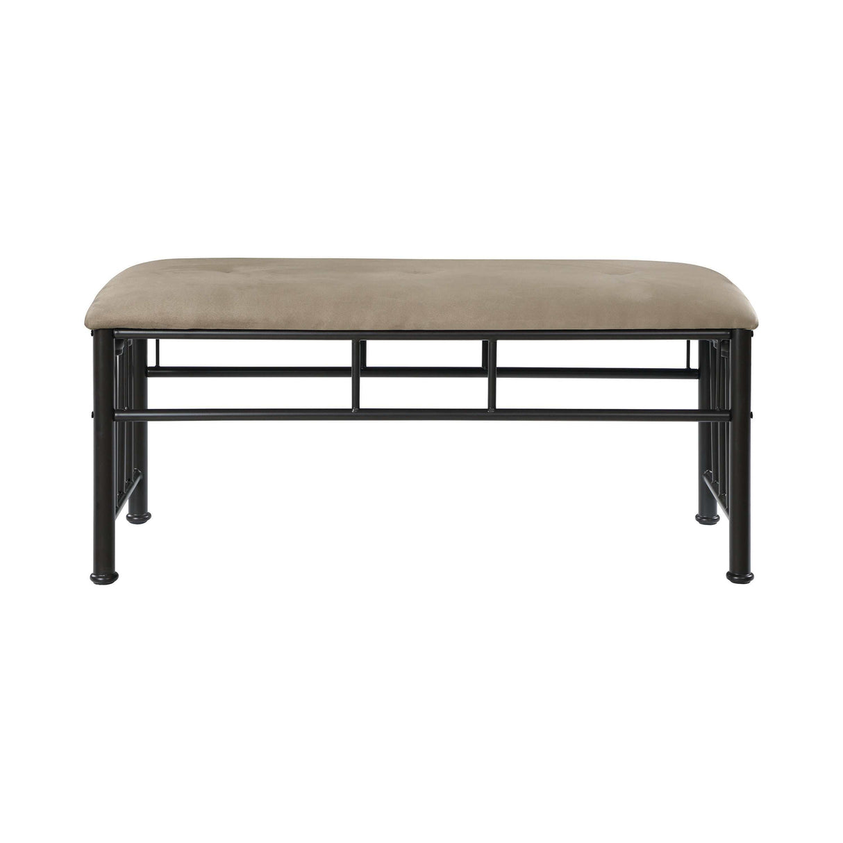 Livingston Brown & Dark Bronze Bench - Ornate Home