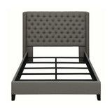 Bancroft Grey Queen Bed - Ornate Home