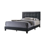 Mapes Charcoal Eastern King Bed - Ornate Home